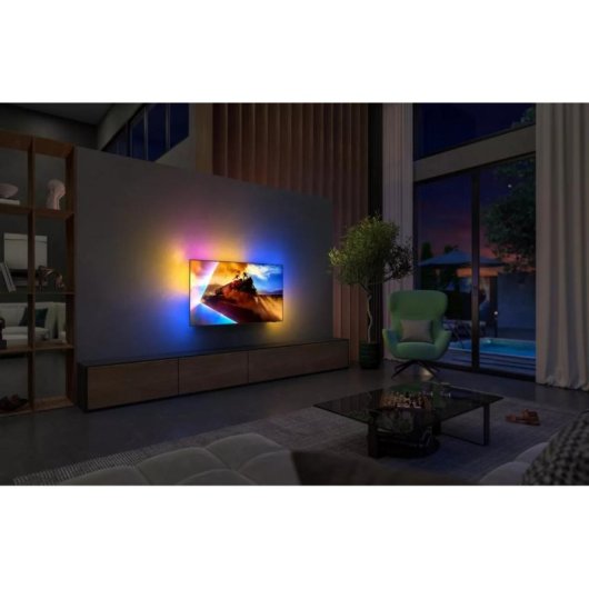 TV Philips OLED 55OLED801 55" 4K UltraHD 120Hz Smart TV Titan OS HDR10+ Dolby Atmos