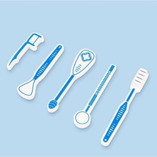 Juguete Médico Infantil EXTRALINK 43 Accesorios Madera Maleta