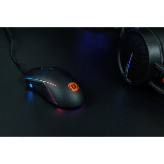 Ratón CANYON Shadder GM-321 Câble 7200 DPI RGB 6 Boutons Noir