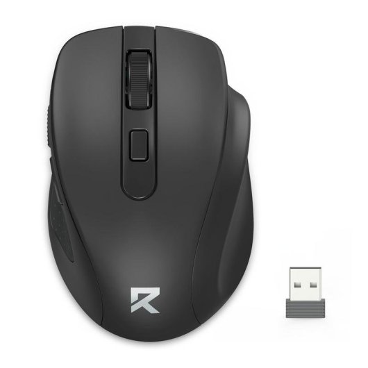 Ratón REDRAGON BM-4091 Bluetooth sem fios 4000 DPI Preto 6 Botões