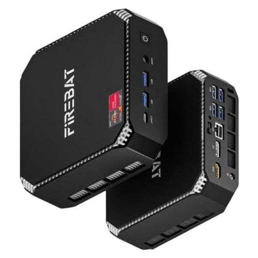 Mini PC FIREBAT Ryzen 7 7735HS AMD 16GB 512GB SSD Radeon 680M Windows 11 Pro Wi-Fi 6 Ethernet 2.5G