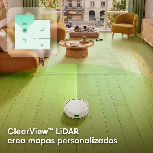 Robot Aspirador y Fregasuelos iRobot 115 Combo + Autovaciado  + Pack de 3 Bolsas