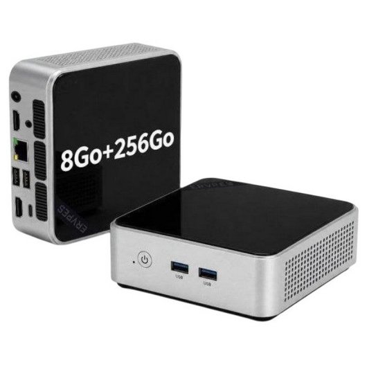 Mini PC ERVPES M1 Intel Core i5-8257U 8GB 256GB SSD Iris Plus 645 Windows 11 Pro