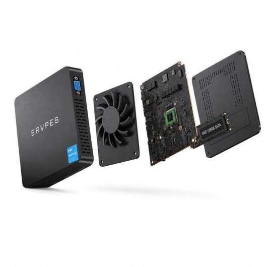 Mini PC ERVPES B20E Intel Pentium Gold 6500Y 8GB 128GB SSD Intel UHD 615 Windows 11 Pro