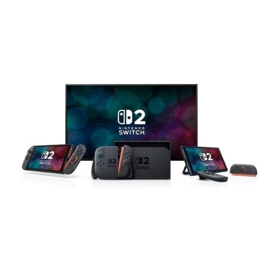 Nintendo Switch 2 Portátil 7,9" 1080p 4K HDR 120 fps Joy-Con + Mario Kart World + 3M NSO