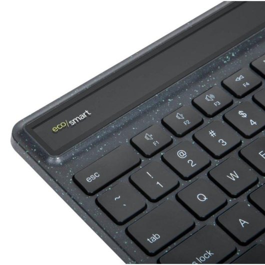 Teclado TARGUS EcoSmart sem fios Bluetooth 5.0 QWERTZ alemão LED solar