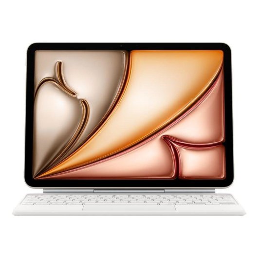 Clavier Apple Magic Keyboard AZERTY Français avec trackpad blanc