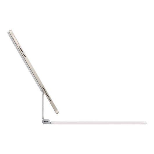 Clavier Apple Magic Keyboard AZERTY Français avec trackpad blanc