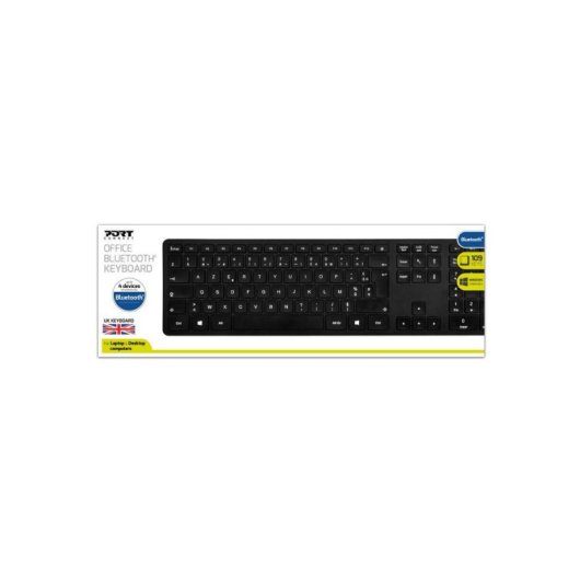 Teclado Port Designs 900903-R-FR inalámbrico completo AZERTY francés