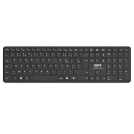 Teclado Port Designs 900903-R-FR inalámbrico completo AZERTY francés