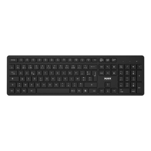 Clavier Port Designs 900904-FR complet sans fil AZERTY avec souris French