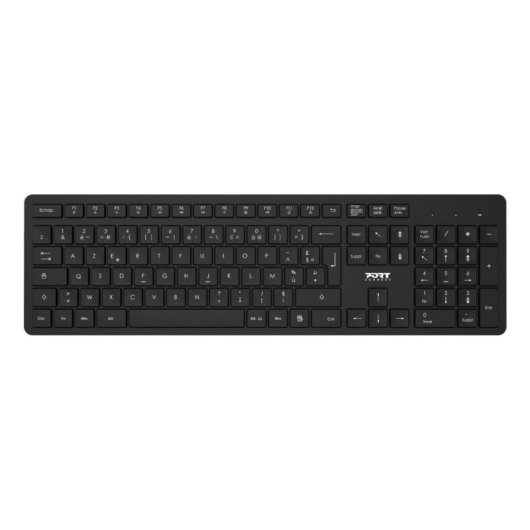 Clavier Port Designs 900904-FR complet sans fil AZERTY avec souris French