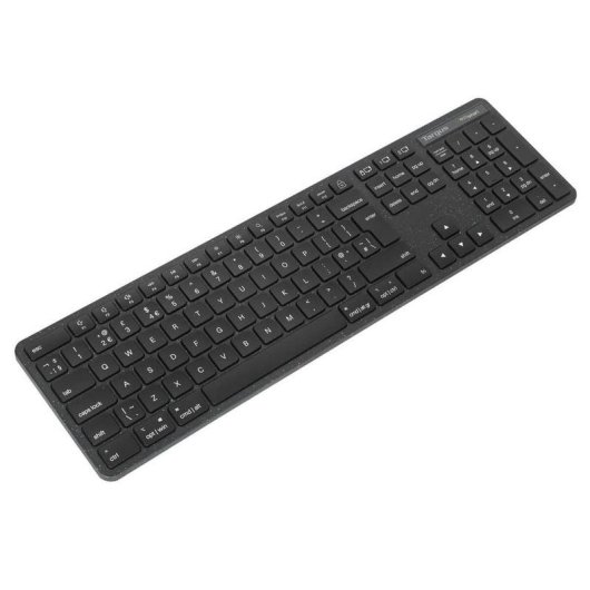 Tastatur TARGUS EcoSmart AKB873FR kabellos RF + Bluetooth AZERTY French