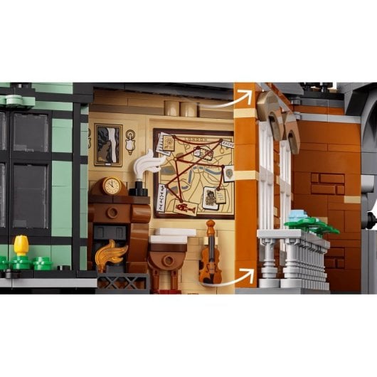 LEGO Icons Rincón entre Libros Sherlock Holmes 10351 1359 pièces