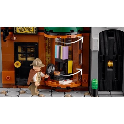 LEGO Icons Rincón entre Libros Sherlock Holmes 10351 1359 pièces