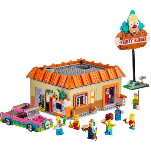 LEGO Icons The Simpsons Krusty Burger 10352 1635 piezas