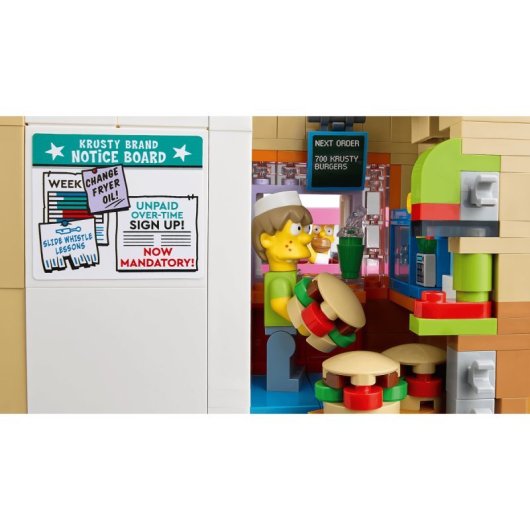LEGO Icons The Simpsons Krusty Burger 10352 1635 piezas