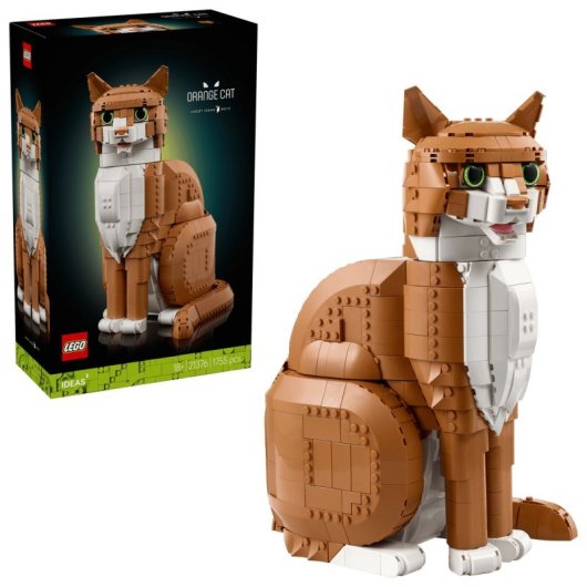 LEGO Ideas Gato Naranja 21376 1755 peças