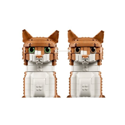 LEGO Ideas Gato Naranja 21376 1755 peças