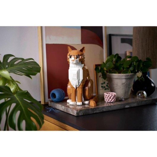 LEGO Ideas Gato Naranja 21376 1755 peças