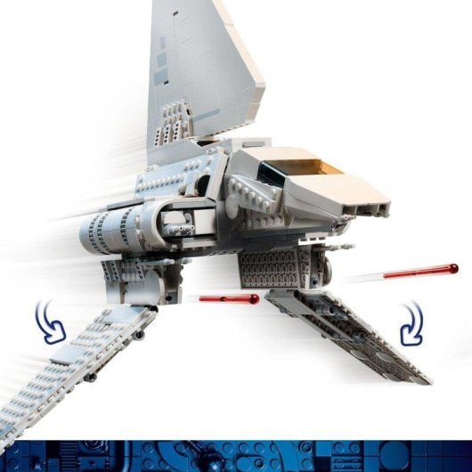 LEGO Star Wars Mando Imperial Shuttle 75459 961 Teile