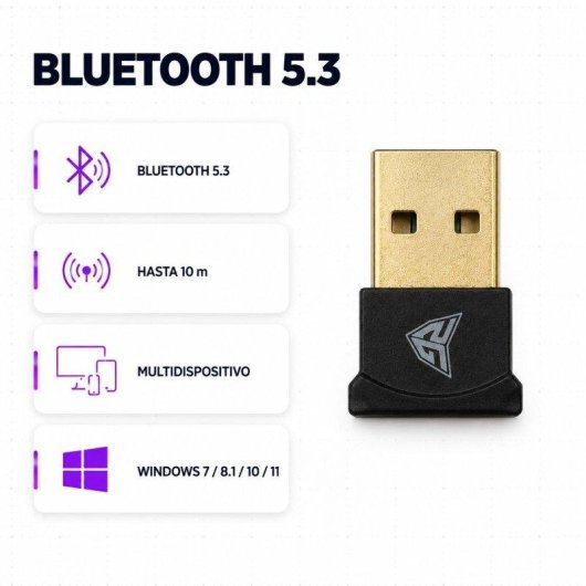 Bluetooth USB Adapter Supra Gaming BT 5.3 Multidispositiv