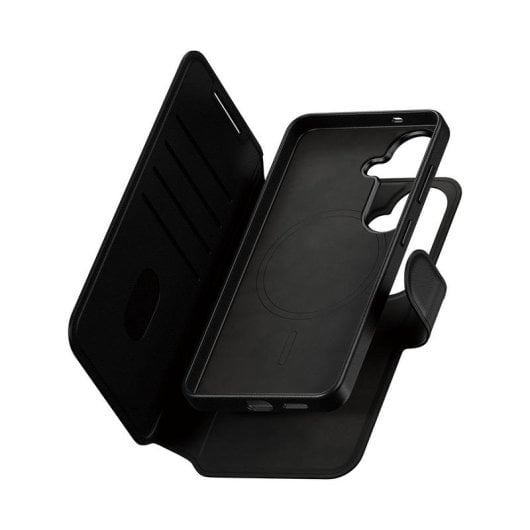 Funda PanzerGlass CARE Tango 2-in-1 Wallet Cuir Noir Qi pour Galaxy S26