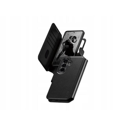 Funda PanzerGlass CARE Tango 2-in-1 Wallet Cuir Noir Qi pour Galaxy S26
