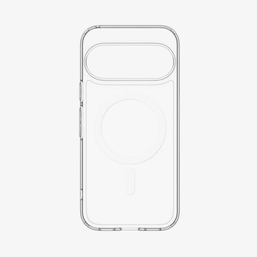 Funda para móvil Spigen Ultra Hybrid Mag TPU y policarbonato transparente blanca para Pixel 11 Pro