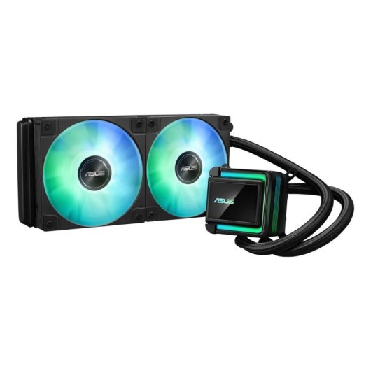 Refrigeração Líquida ASUS LC 240 ARGB 240 mm 2 Ventoinhas LED Multicolor