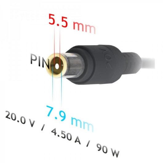 Adaptador de corriente Akyga AK-ND-39 90W 20V para Lenovo