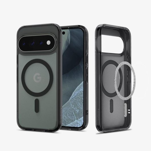 Funda para móvil Spigen Ultra Hybrid Mag TPU y policarbonato negra para Pixel 11 Pro