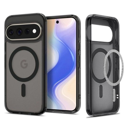Funda para móvil Spigen Ultra Hybrid Mag TPU y policarbonato negra para Pixel 11 Pro