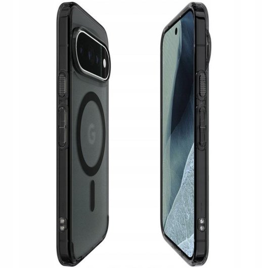 Funda para móvil Spigen Ultra Hybrid Mag TPU y policarbonato negra para Pixel 11 Pro