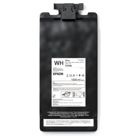 Cartucho de tinta Epson UltraChrome GS3 Blanco 1500 ml