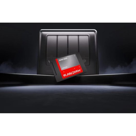 Disco Duro Sandisk NAS 600 4 TB SATA SSD 2,5" 560 MB/s Lettura 520 MB/s Scrittura