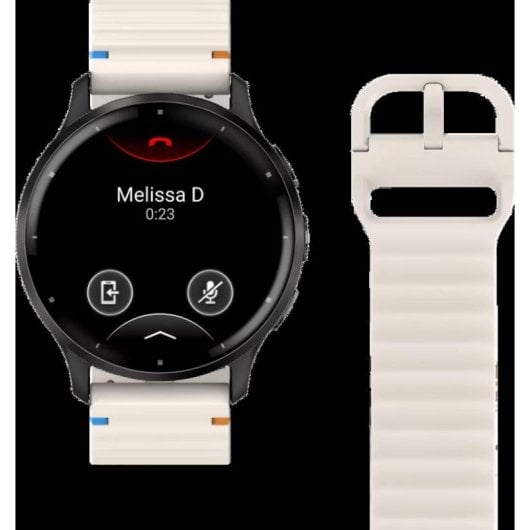 Armband Just in Case Garmin Venu 3/4 45mm Silikon Ivory 22 mm