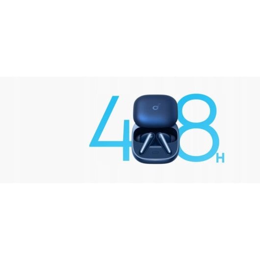 Soundcore Liberty 5 draadloze Bluetooth 5.4 oordopjes met ruisonderdrukking en IP55 blauw
