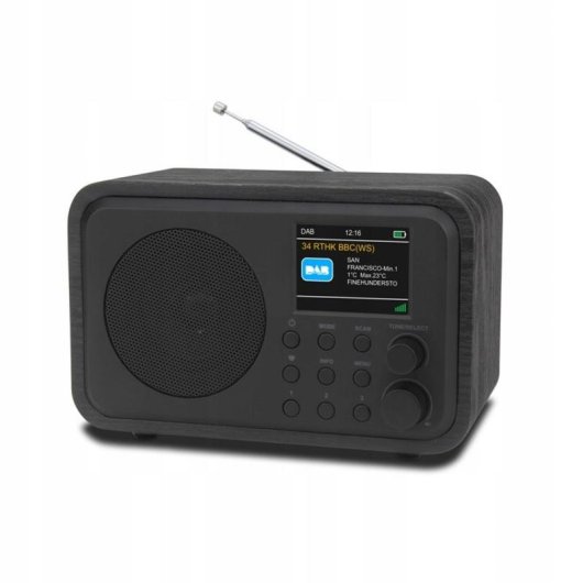 Radio Maxxo DT02 DAB+/FM/Internet Bluetooth 2,4 LCD