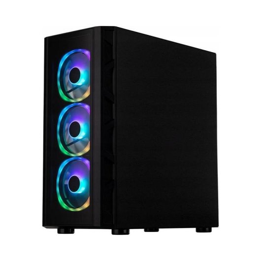 Mid Tower Gehäuse Silver Monkey X Chest TG ARGB 4 Ventilatoren