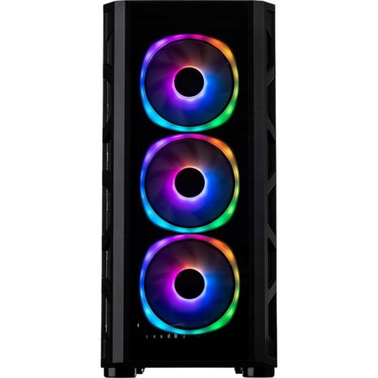 Mid Tower Gehäuse Silver Monkey X Chest TG ARGB 4 Ventilatoren