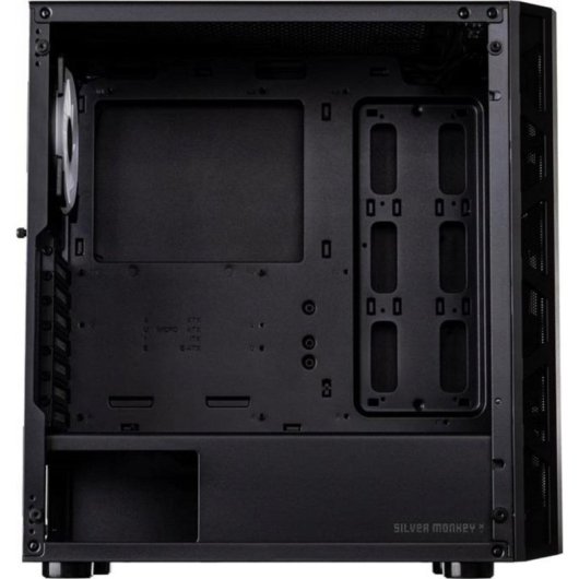 Mid Tower Gehäuse Silver Monkey X Chest TG ARGB 4 Ventilatoren