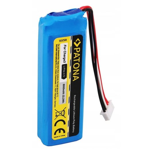 Batería Patona para JBL Charge 3 6000mAh 3.7V Li-Polímero