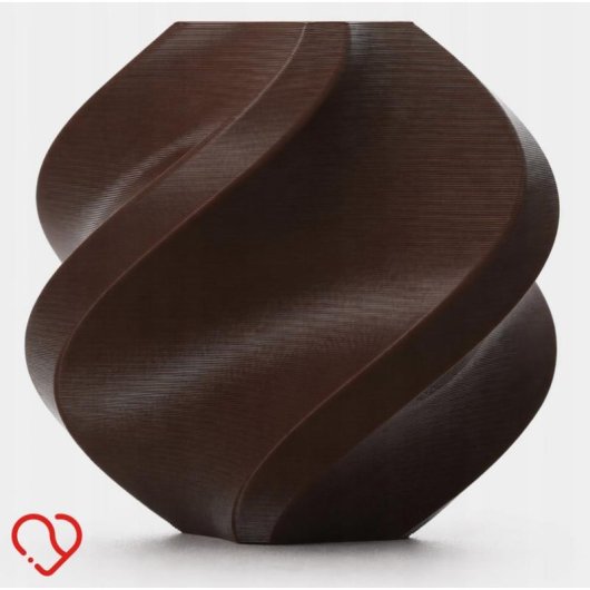 Filamento PETG Basic Bambu Lab Brown 1,75 mm con chip RFID y spool reutilizable