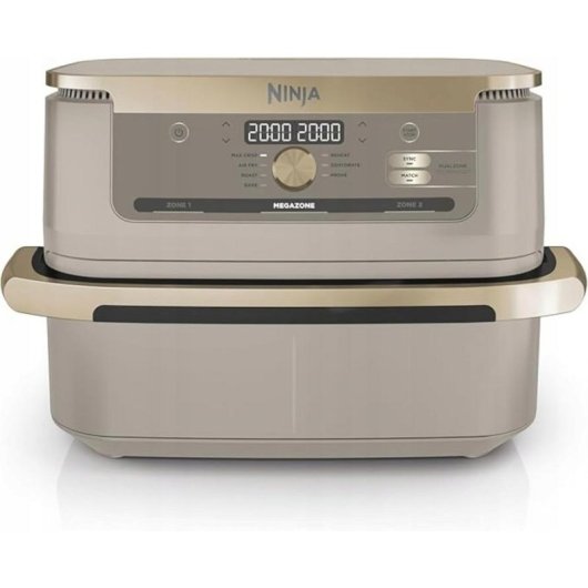 Friteuse sans Huile Ninja AF500EUSD FlexDrawer 10,4L 2470W Grande Capacité