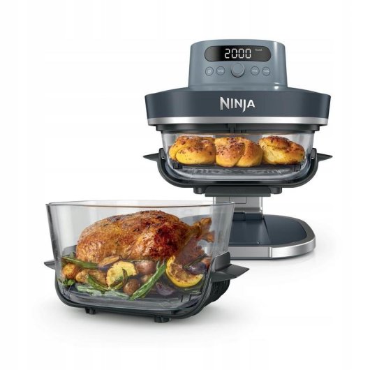 Friteuse sans Huile Ninja Crispi PRO AS101EUCY Verre 5,7L 2050W