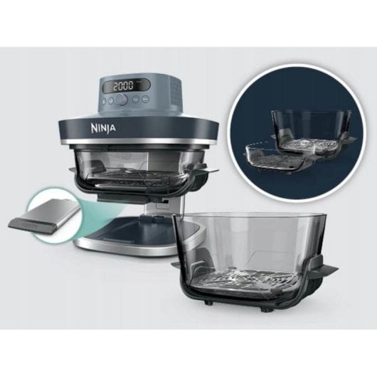 Friteuse sans Huile Ninja Crispi PRO AS101EUCY Verre 5,7L 2050W