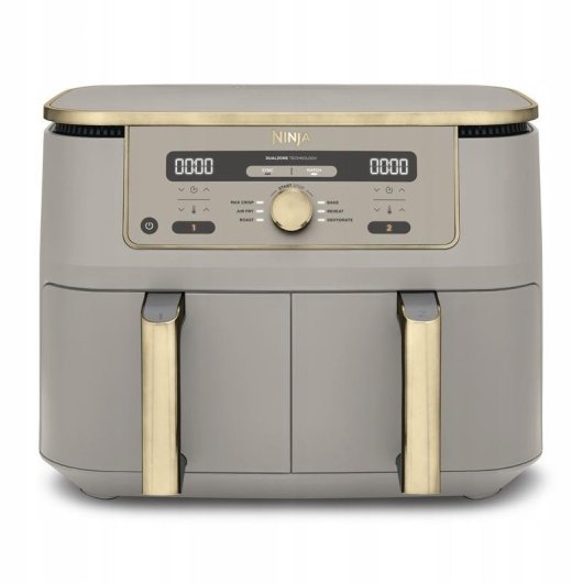 Friteuse sans Huile Ninja DZ400EUSTGD Double Panier 9,5L 2470W Revêtement Céramique