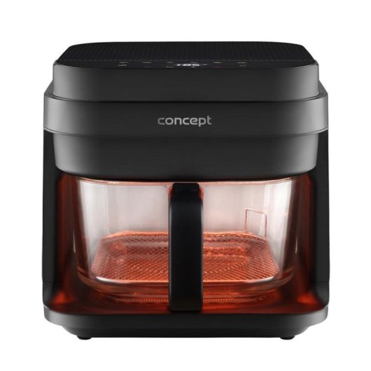 Friteuse sans Huile Concept FR5500 Verre 5,5L 1200W Écran Tactile