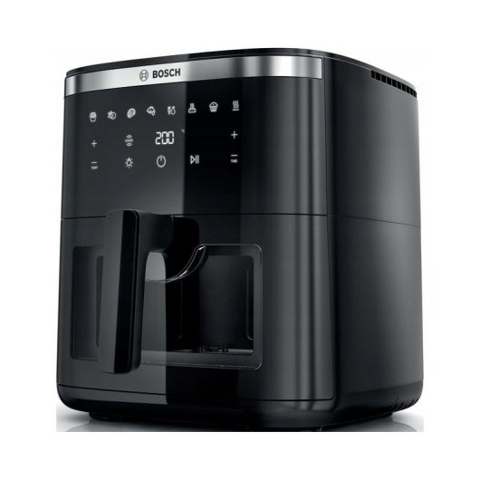 Freidora de Aire Bosch MAF671B0 con Ventana 7,2 L 1800 W